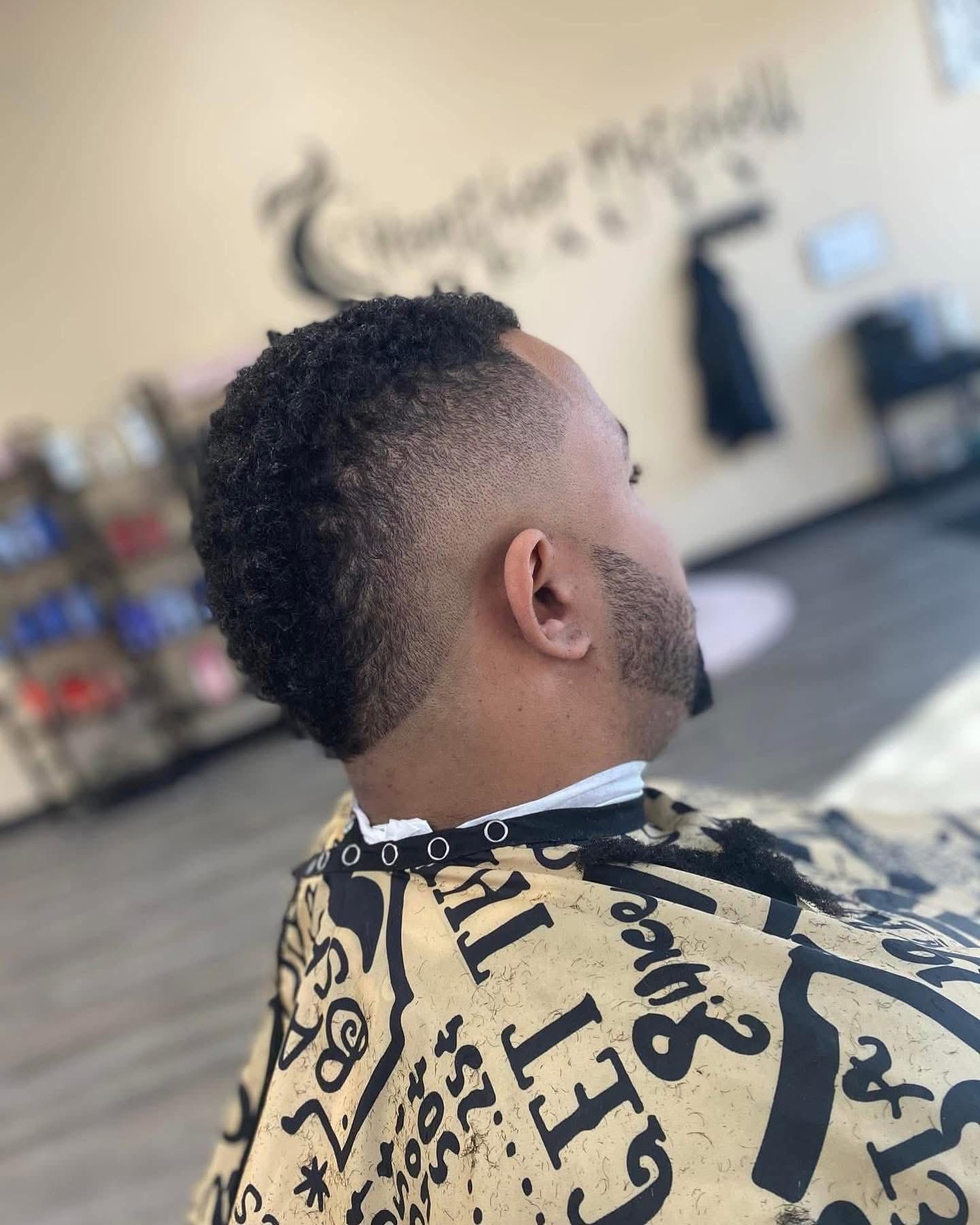 Fresh fade haircut